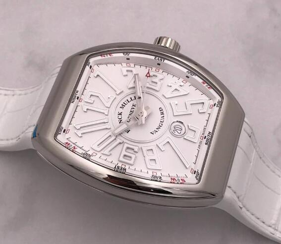 FRANCK MULLER V 45 SC DT AC TT Vanguard Classical Steel Replica Watch